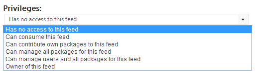 Available Feed Security Options